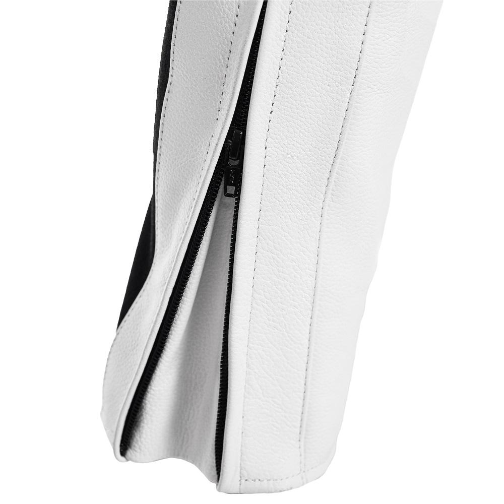 J Brand Super Skinny Leather Pants in White | Lyst